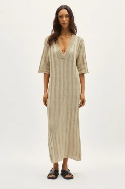 Abito Oversize in Lino Rigenerato