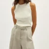 Bermuda in Twill di Lino