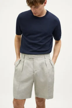 Bermuda in Twill di Lino
