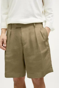 Bermuda in Twill di Lino