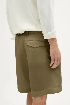 Bermuda in Twill di Lino