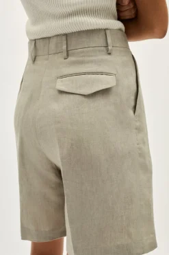 Bermuda in Twill di Lino