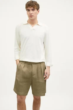 Bermuda in Twill di Lino