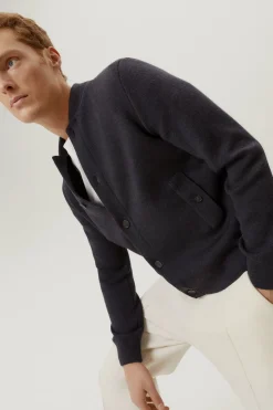 Bomber in Lana Merino