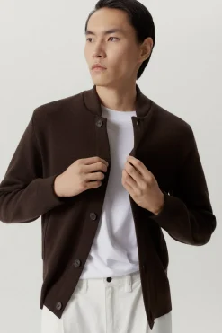 Bomber in Lana Merino