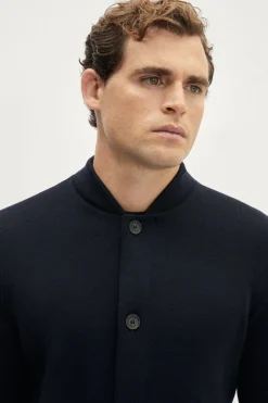 Bomber in Lana Merino