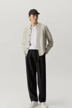 Bomber in Lana Merino