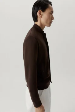 Bomber in Lana Merino
