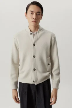 Bomber in Lana Merino