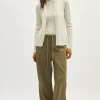 Camicia a Coste in Lino Cotone