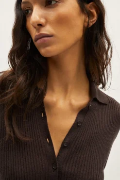 Camicia a Coste in Lino Cotone