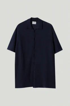 Camicia a Maniche Corte in Lino Cotone