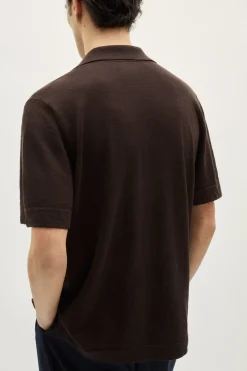 Camicia Collo Bowling in Lino Cotone