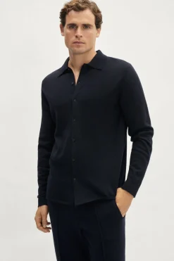 Camicia in Lana Merino