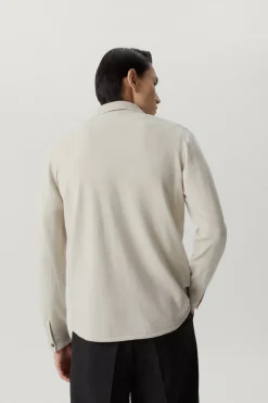 Camicia in Lana Merino