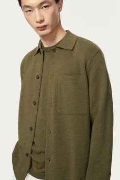 Camicia Overshirt in Lino Cotone