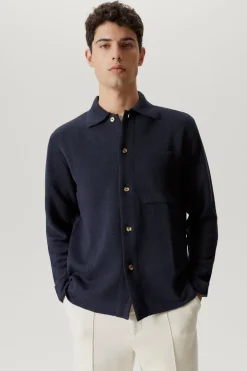 Camicia Overshirt in Lino Cotone