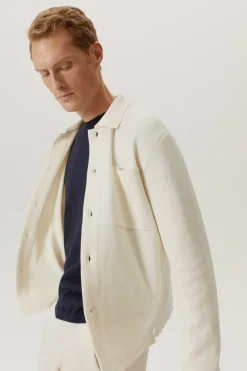 Camicia Overshirt in Lino Cotone