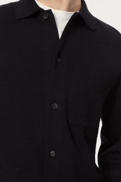Camicia Overshirt in Lino Cotone