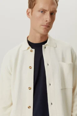 Camicia Overshirt in Lino Cotone