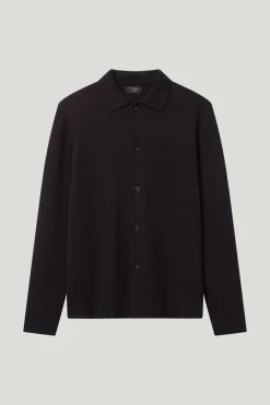 Camicia Overshirt in Lino Cotone