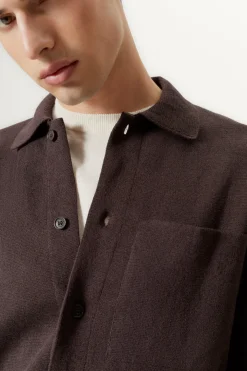 Camicia Overshirt in Lino Cotone