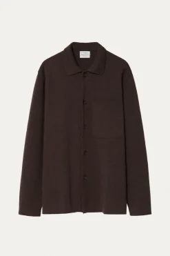 Camicia Overshirt in Lino Cotone
