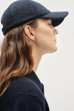 Cappellino Baseball in Lana Cardata