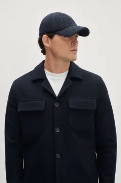 Cappellino Baseball in Lana Cardata