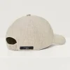 Cappellino Baseball in Twill di Lino