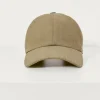 Cappellino Baseball in Twill di Lino