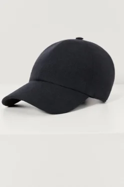 Cappellino Baseball in Twill di Lino