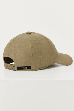 Cappellino Baseball in Twill di Lino