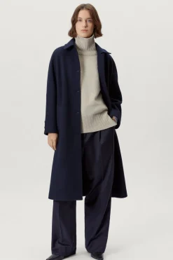 Cappotto in Lana Cardata