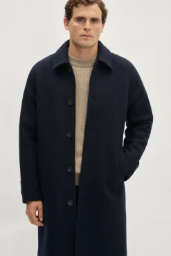 Cappotto in Lana Cardata