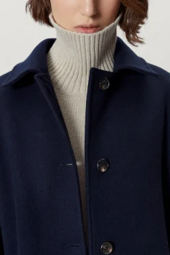 Cappotto in Lana Cardata