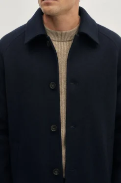 Cappotto in Lana Cardata