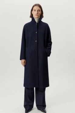 Cappotto in Lana Cardata