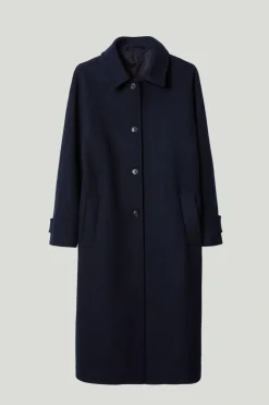 Cappotto in Lana Cardata