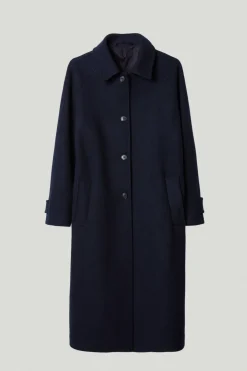 Cappotto in Lana Cardata