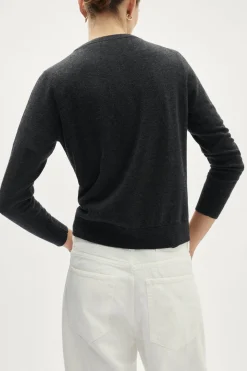 Cardigan Girocollo in Lana Ultrasoft
