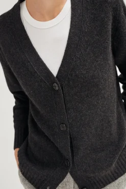 Cardigan in Cashmere Rigenerato - Versione Imperfect