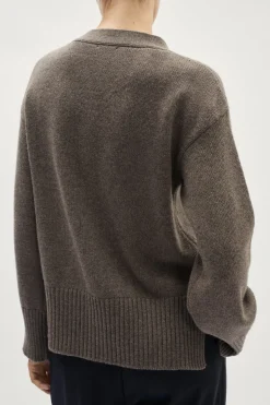 Cardigan in Lana cardata