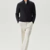 Cardigan in Lana Merino con Zip