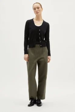 Cardigan Leggero in Cotone Organico