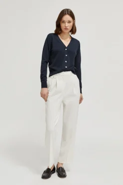 Cardigan Leggero in Cotone Organico