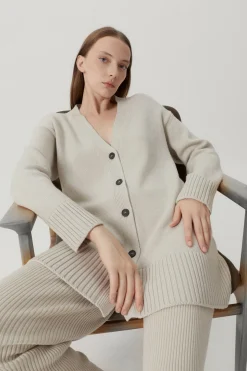 Cardigan Oversize in Lana Merino