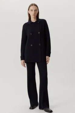 Giacca Doppiopetto in Lana Merino