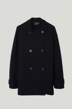 Giacca Doppiopetto in Lana Merino