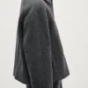 Giacca in Lana Cardata